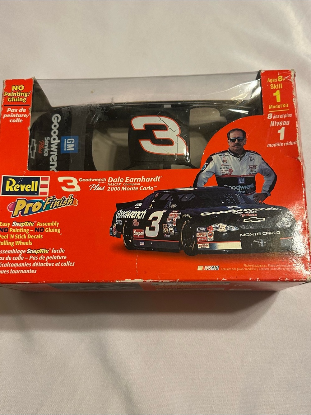 Revell ProFinish Dale Earnhardt #3 Black Monte Carlo Snap-Tite Model Kit